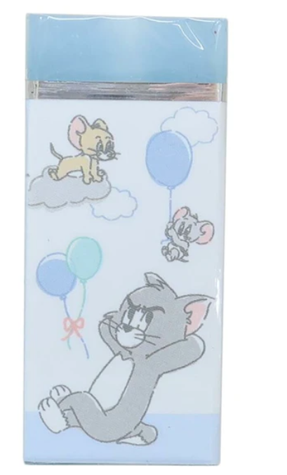 TOM and JERRY 天空色橡皮擦