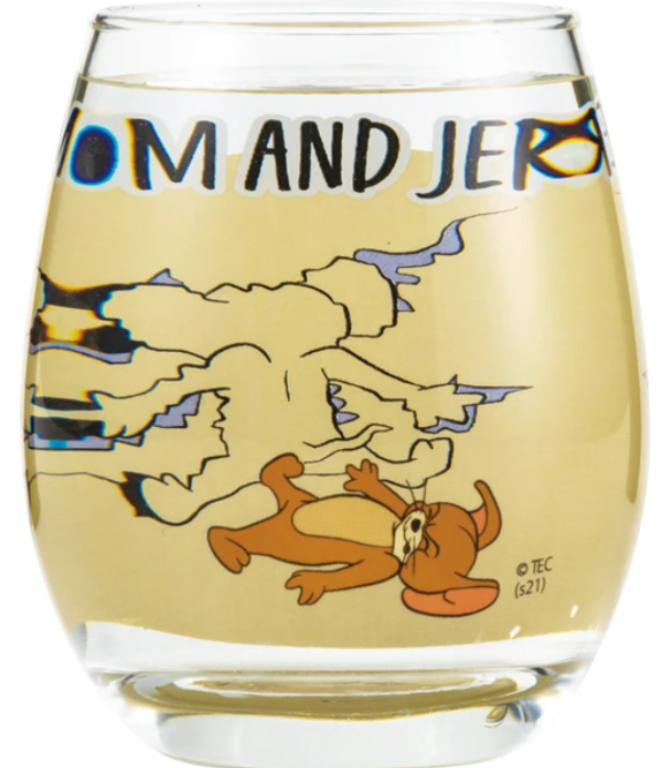 TOM and JERRY 3D玻璃杯(牆壁)